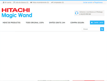Tablet Screenshot of hitachimagicwand.es